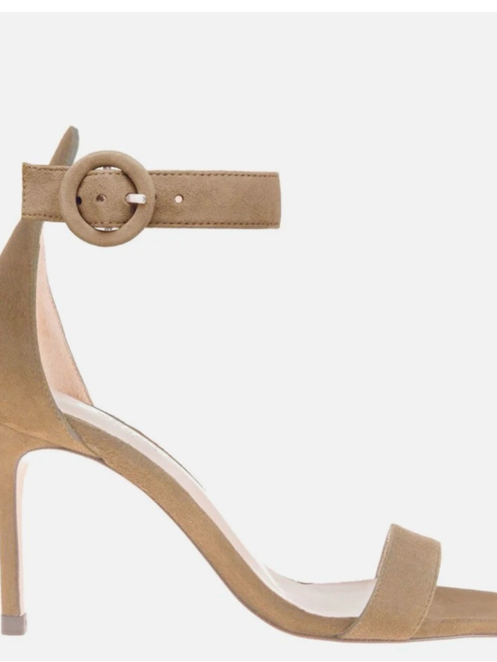 L'AGENCE Gisele Suede Heeled Sandal